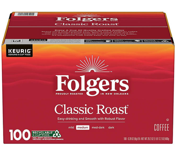 clave 5–24- 02 Cafe Folgers 100 Piezas