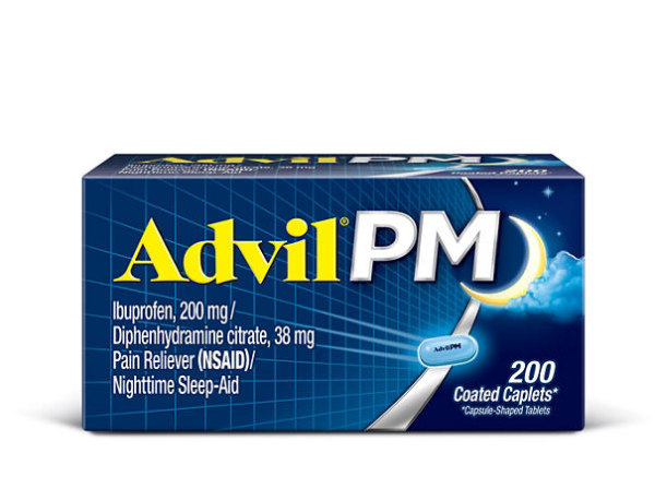 Articulo 7–30- 20 , Patillas advil PM a Solo 27dlls