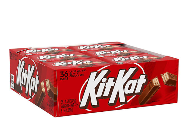 clave 4–24- 07 Chocolate Kit kat 36 Piezas A Solo 41 Dlls